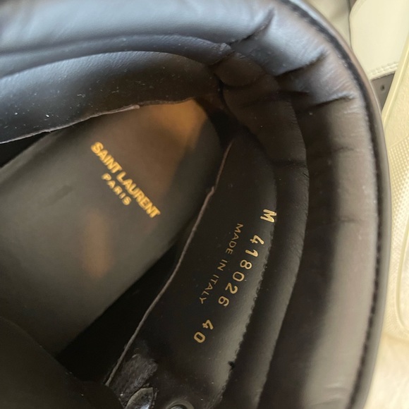 Good condition hightop Saint Laurent - Picture 6 of 6